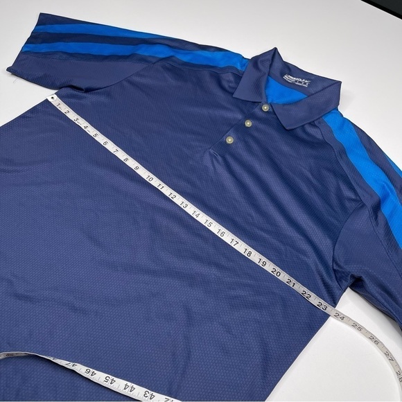 Nike Golf Fit Dry Polo Shirt Blue Preppy Resort Vacation Summer Short Sleeve - Picture 11 of 15